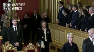️🇳🇴 סצנות מהכתרתו של המלך הוקון כשהוא נשבע, המלך החדש הראשון של נורבגיה מזה 35 שנים.