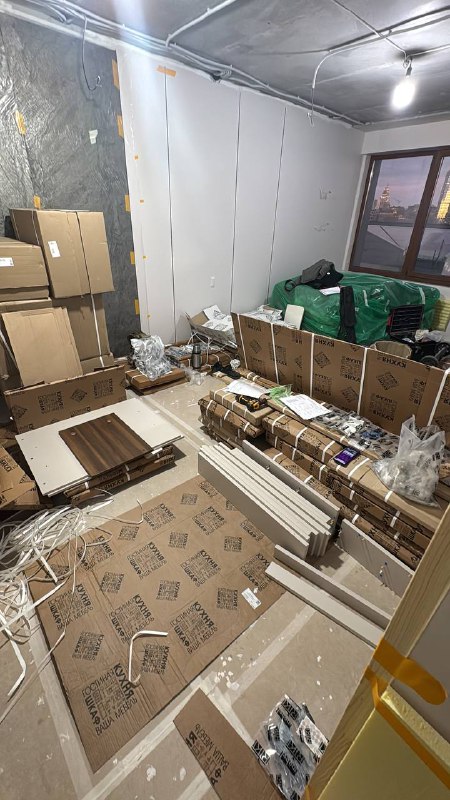 Начался этап плотной сборки мебели на объекте Съездила забрала выкрасы для мебели в другой проект Мебельщики мне подарили новенькие вееры с образца... - изображение 6 - мебели, понравилось, ручку