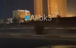 הרגע של פגיעה ישירה בארביל