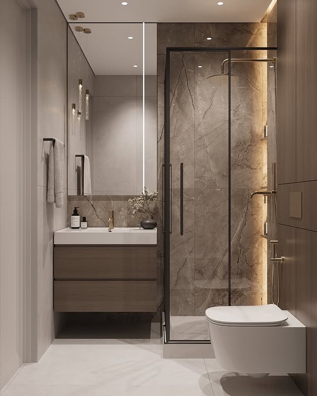 Проект евро двухкомнатной квартиры 56 м2. Дизайн luiza_interiors 2 часть идеи для дома - изображение 9 - проект, евро, двухкомнатной