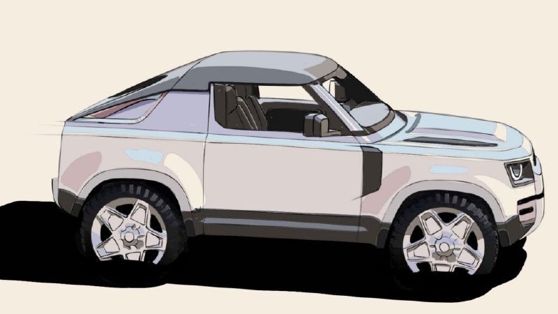 Land Rover Defender превратят в пляжный спайдер 4