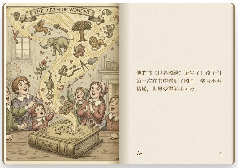 有人的地方，就有故事，小孩子也天然就喜欢故事，写在基因里的喜欢