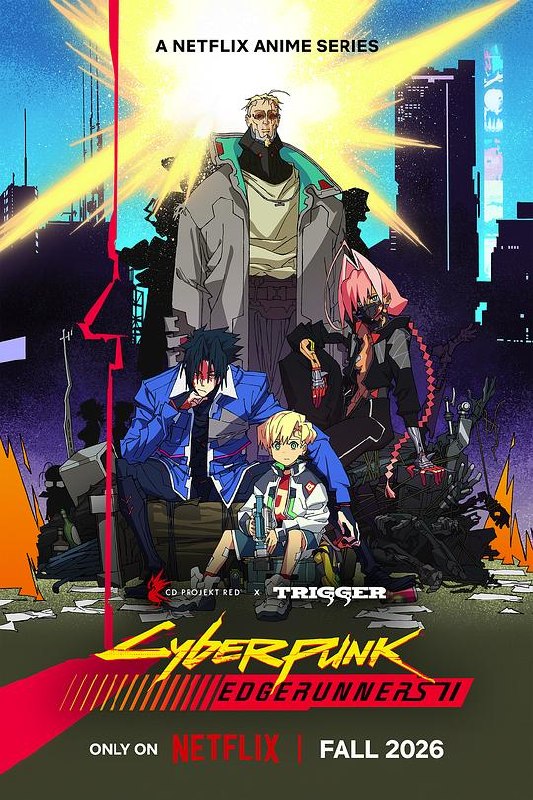 名称：赛博朋克：边缘行者 第二季  (2026) 1080P WEB-DL NF DDP5.1 内封简繁英日字【共11.9GB】全10集，附第1季