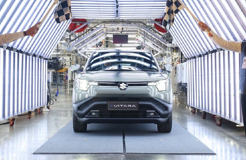 Компания Suzuki начала производство своего первого электромобиляПроизводство кро