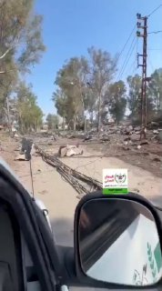 הפשיטה על נבטי אל-פאוקה בלילה הרסה את מרכז העוף והשום שכלל חנויות ומסעדה
