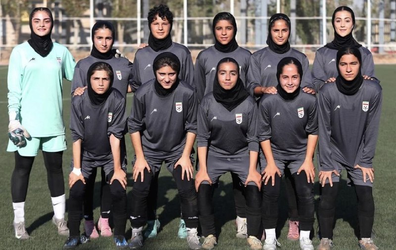 🔸 Iran's girls soccer team played against Uzbekistan in the last match of the KAFA tournament and managed to defeat this team with a score of 2-1 and become the runner-up.