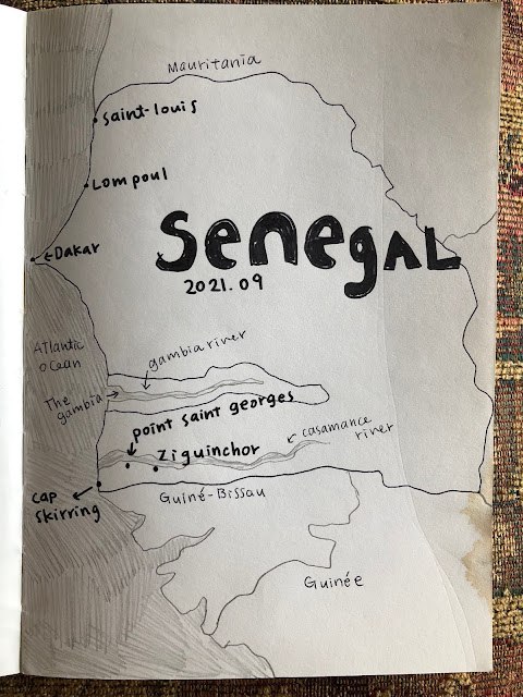 塞內加爾（1）路線規劃與宗教等等