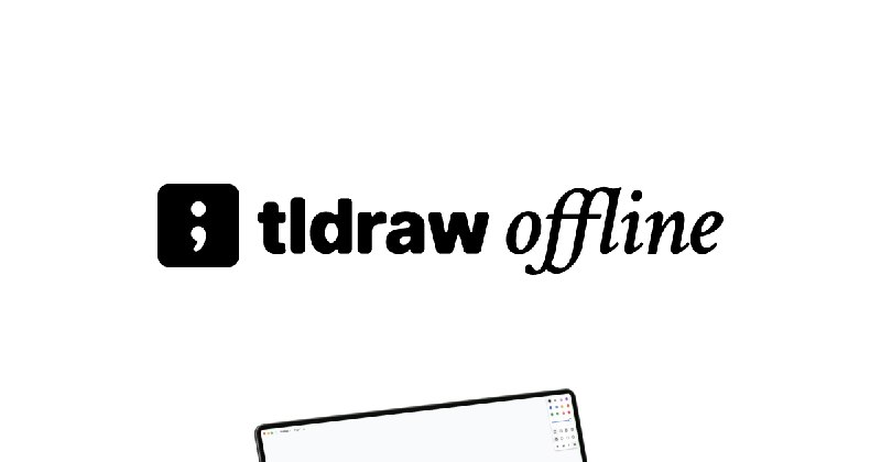 tldraw offline