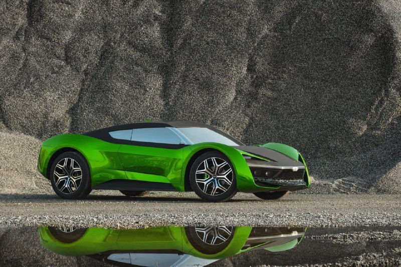 2020 GFG Vision 2030 🇮🇹⚙️ 2 электромотора🔥 517л.с • 680Нм🏁 3.8с • 250км/ч