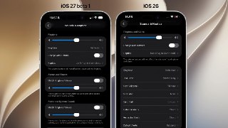 Понадобилось 19 лет...В iOS 27 можно настраивать громкость будильников отдельно от уведомлений.До сих пор в iOS использовался единый ползунок настройки громкости для всего. Теперь их несколько — для мелодии звонка, для будильников и таймеров и для уведомле