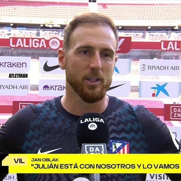 اتلتیکو مادرید | ATLETIRAN | اتلتی‌ایران: 🇸🇮🎤یان اوبلاک:«نمی‌دانم چه بگویم. دو پنالتی گرفته شد. با دو پنالتی علیه ما، همه چیز خراب شد. اولی را به وضوح ندیدم، اما 
