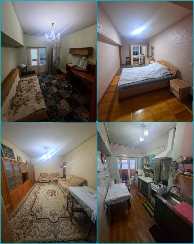 •Аренда:- Максим Горький метро.- 3 комнатная, 3 этаж, 5 этажный дом, хороший ремонт, мебель и техника, интернет, цена: 570$------------------------------------✏️ Telegram 👉 @dom_vsem_uz--------------