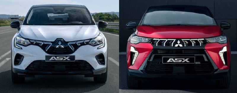Mitsubishi представила обновлённый кроссовер ASX Европейский Mitsubishi ASX обно