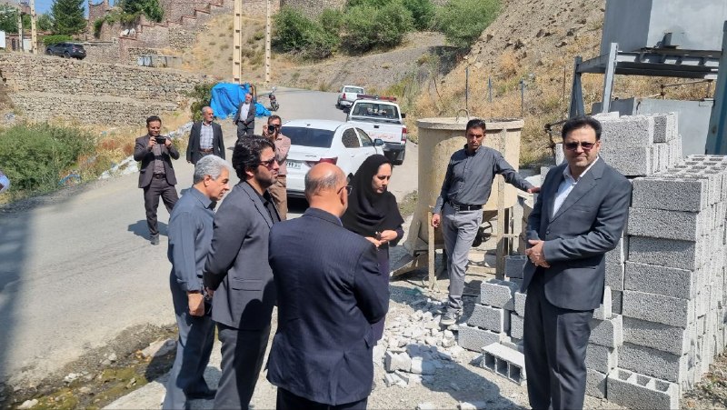 شمشك ازقديم تابه امروز❄️❄️❄️: بازدید فرماندار شمیرانات از گودبرداریهای نافرجام سطح شهردر پی اقدامات حقوقی صورت گرفته از سوی شهرداری شمشک دربندسر برای 