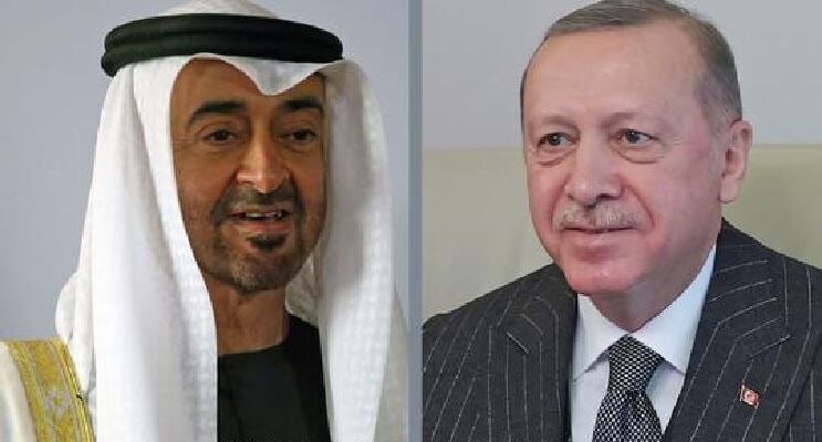 اعتمادآنلاین: 🔻گفت‌وگوی بن‌زاید و اردوغان درباره تحولات منطقه‌🔹محمد بن زاید رئیس امارات متحده عربی و رجب طیب اردوغان رئیس‌جمهوری ترکیه