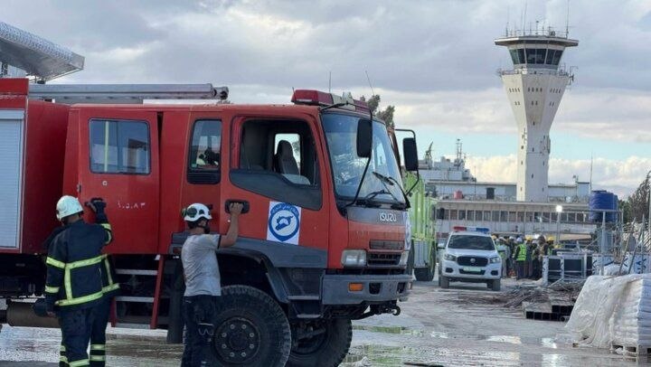 שריפה בנמל התעופה הבינלאומי של דמשק רשות התעופה האזרחית של סוריה: שריפה קטנה פרצה בגג האולם השני בבנייה של…