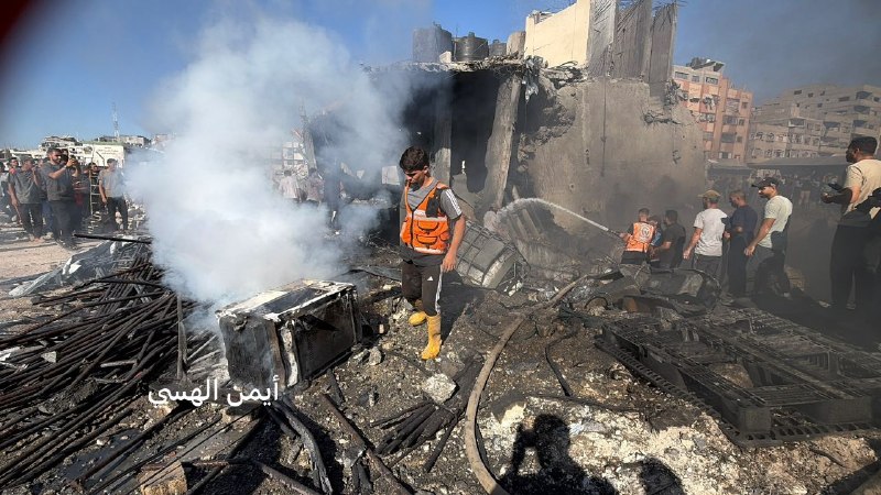 مرکز اطلاعرسانی فلسطین: 🟢 حماس: "اسرائیل" در حال نابودی همه زمینههای زندگی در غزه استحازم قاسم سخنگوی جنبش مقاومت اسلامی حماس تاکید کرد هدف قرا