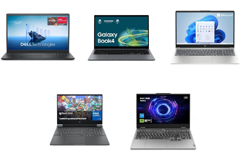 Dell 15 Laptop 15,6" FHD 8/512GB SSD, Windows 11 Home