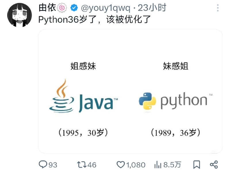 但是Java的屎山比Python还多（可能是Python出生的年份不吉利