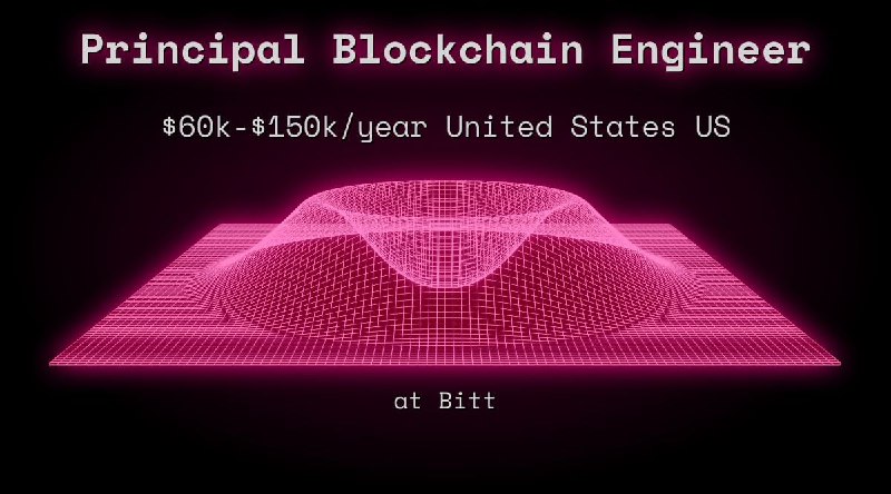 Web3 Principal Blockchain Engineer $60k - $150k  United States US at Bitt