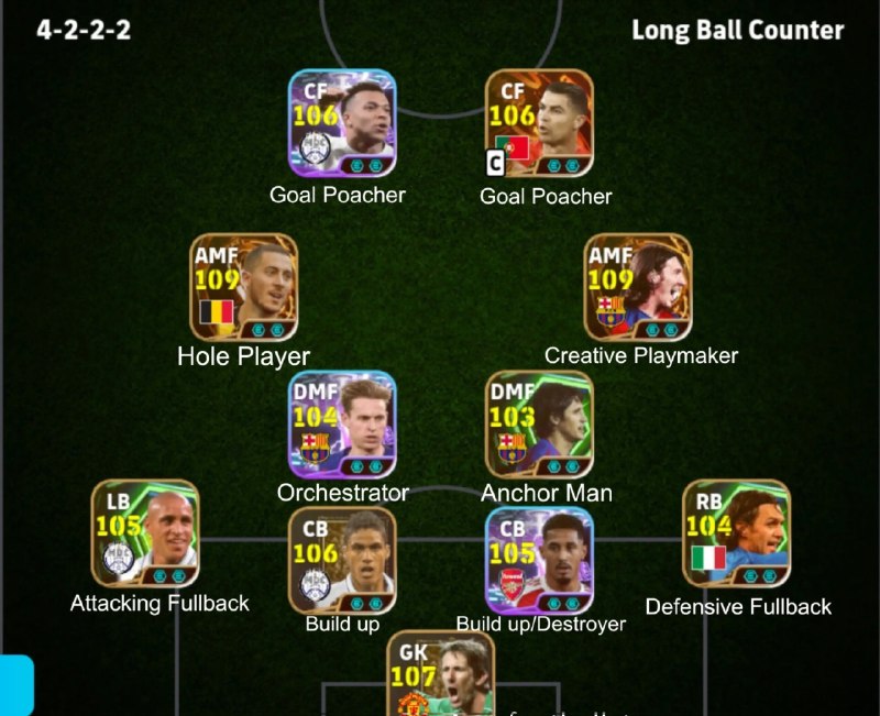 ➲ eFootball | 𝗘.𝗙.𝗣™: ترکیب مناسب برای دشان (لانگ بال کانتر)•••••••••••••••••••••••••••➲ 𝙚𝙁𝙤𝙤𝙩𝙗𝙖𝙡𝙡 | 𝙀.𝙁.𝙋™