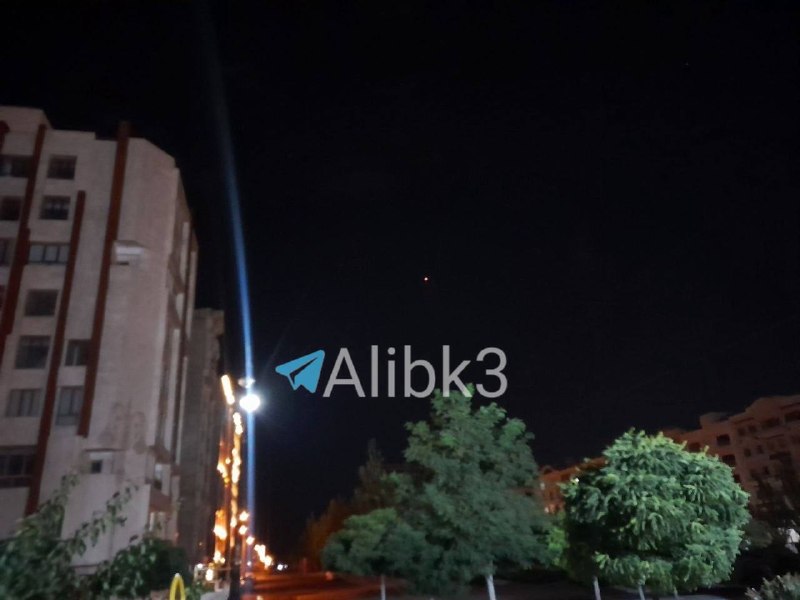 הרגע בו שוגרו טילים מאיראן לעבר בסיסים אמריקאים