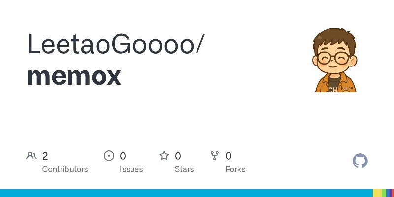 GitHub - LeetaoGoooo/memox