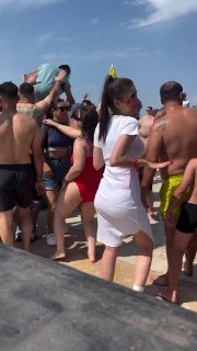 צפו: איראנים רוקדים וחוגגים בוואן של טורקיה.