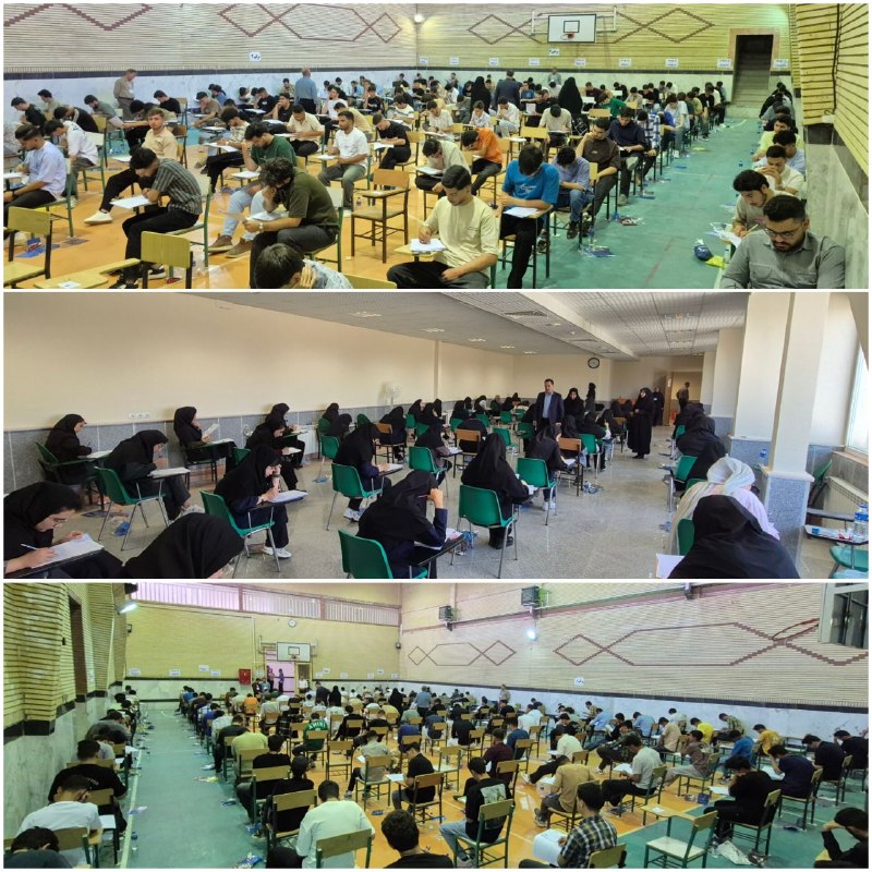 رزن آنلاین: حضور ۴۷۵ داوطلب در آزمون سراسری شهرستان رزن۴۷۵ داوطلب آزمون سراسری در نوبتهای صبح و بعدازظهر امروز در رشتههای علوم تجر