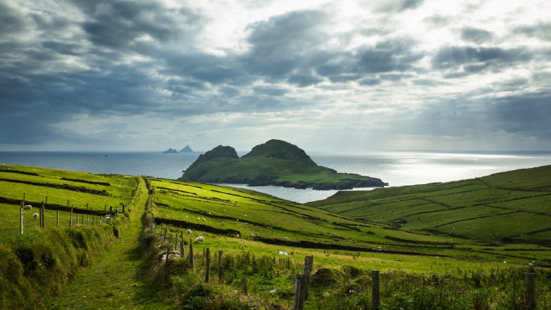 Let's wear green today!St. Finian's Bay, County Kerry, Ireland (© Atlantide Phototravel/Getty Images)