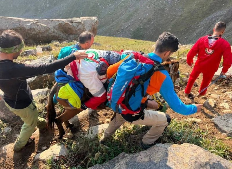 کـــوهــ و واژهــ: 👈 برخورد سنگ با کوهنورد در مسیر دندان اژدها؛ عملیات ۱۷ ساعته برای نجات و انتقال مصدوممدیرعامل جمعیت هلال‌احمر استان مازن