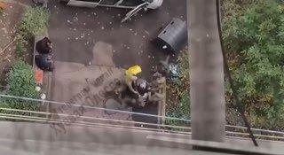 שוטרי TCC גוררים נהג משלוח טוסטוס באודסה שימושי אם הם הזמינו את המשלוח בעצמם. מאוד שימושי.