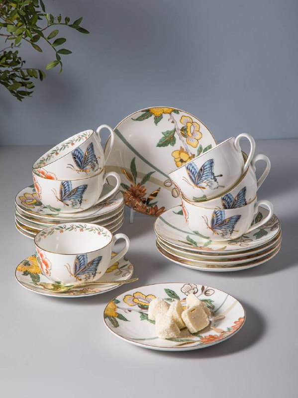 Чайные пары элегантность в каждой детали Хорошее чаепитие складывается из мелочей, и чайная пара одна из самых важных. Удобная чашка и изящное блюд... - изображение 4 - чайная, пара, чайных