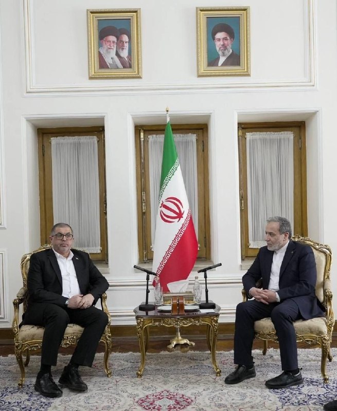 إيران تؤكد دعمها لفلسطين في لقاء مع وفد حماس