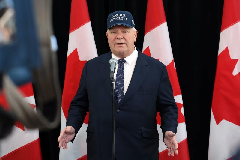 اخبار جنگ ایران امریکا: 🇨🇦🇺🇸 دوگ فورد، وزیر اِنتاریوی کانادا، به خبرگزاری آسوشیتد پرس گفت که کانادا باید آماده باشد در صورت تشدید اختلافات تجاری