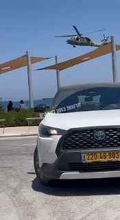🚨הדשוט בעבר: מסוק נחת בבית החולים רמב"ם בחיפה, ושלושה ניידות פינוי היו במקום.