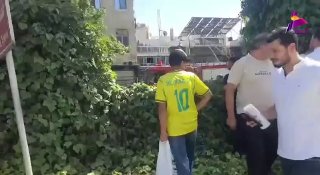 תיעוד ראשוני מפיצוץ בבית קפה ליד ארמון הצדק בדמשק