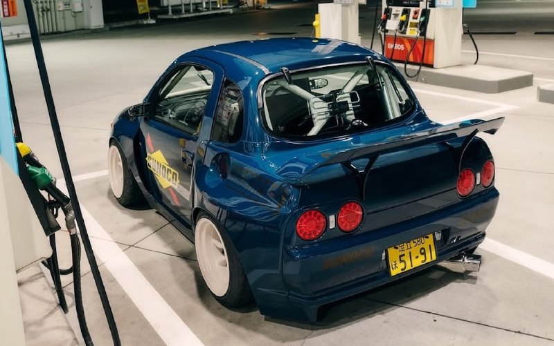 Suzuki Twin превратили в мини-клон Nissan Skyline GT-R 3