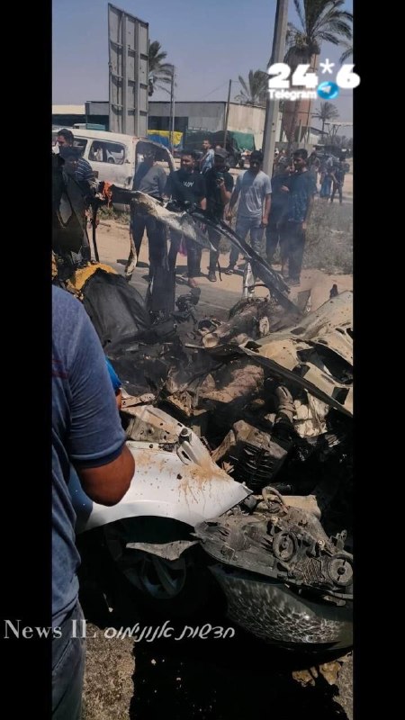 🇮🇱 2 מחוסלים בסיכול ממוקד על ג'יפ באזור הכניסה לבית החולים "שאהיד אל-אקצא", סמוך לרחוב סלאח א-דין, בצפון…