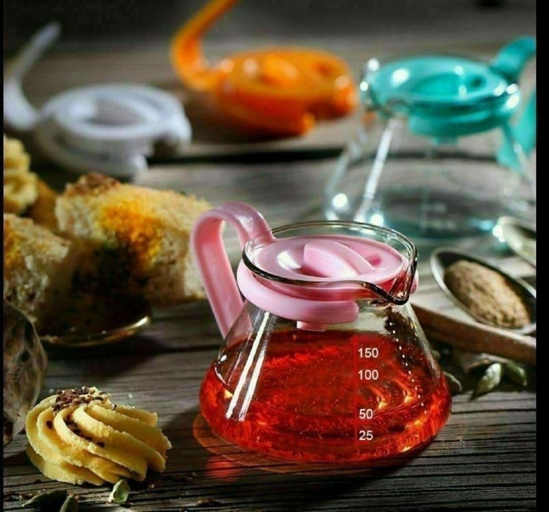پخش عمده لوازم آشپزخانه STAR صالح آباد: 💢قوری زعفران کوچک شیشه ای✅كيفيت:++💵قيمت:۵۴/۰۰۰کارتنی 📝 جهت ثبت سفارش:☎️ 02155506752👤 09032889838🆔 @sstar_managerلینک کان