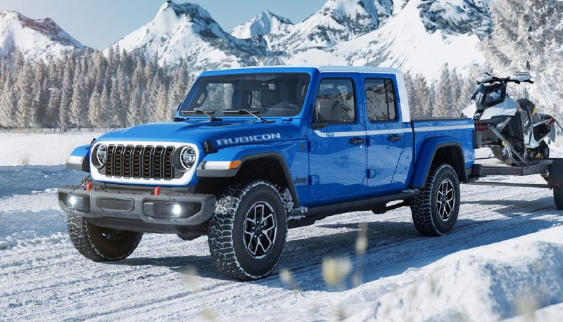 Jeep Gladiator получил ретро-версию с белой крышей...