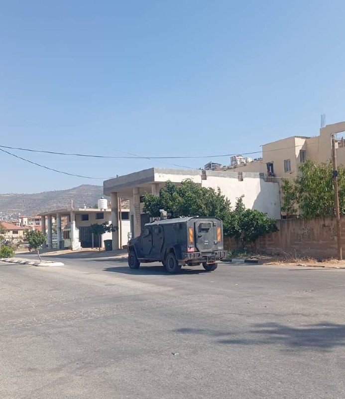 דחוף: כוחות הכיבוש מסתערים על בית פוריק, מזרחית לשכם.