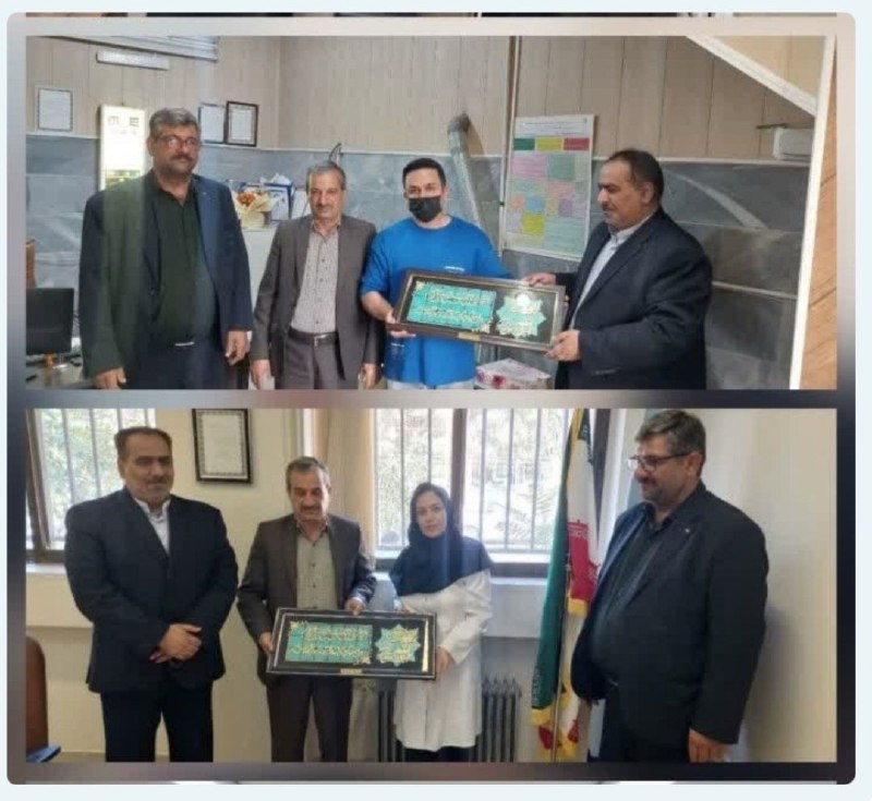 کانال خبری نطنز: 📍همزمان با فرارسیدن روز پزشک اعضای شورای اسلامی شهر نطنز با حضور در مراکز درمانی شهرستان با جمعی از پزشکان و مدیران حوز