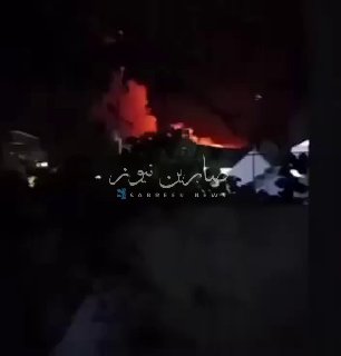 הרס עצום במטה המפלגות שהושחתו בנפת סולימניה, צפון עיראק