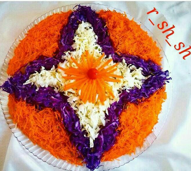 تزئینات و دیزاین سالاد: @Tazinat_Saladتزئینات سالاد