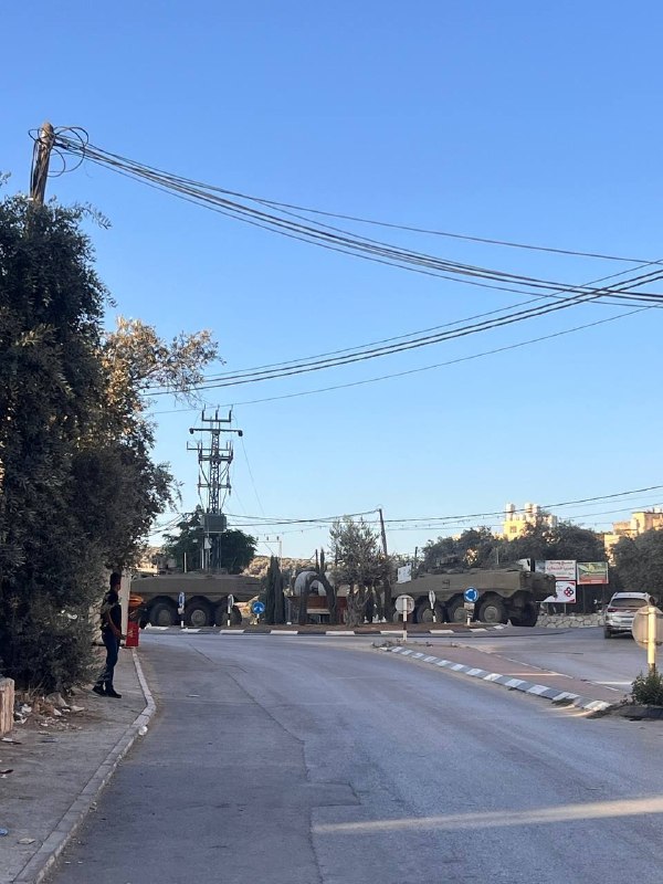 דחוף: שני כלי רכב משוריינים, "איתן", הסתערו על היישוב עסירה בצפון