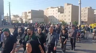 🎦 צעדה של 14 ק"מ של ניצולי ארבאין בעיר אלוונד במחוז קאזווין