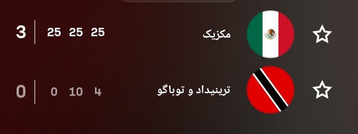 خبرورزشی‌ جام جهانی | اخبار فوتبالی و ورزشی: 😂🏐 در مسابقات انتخابی والیبال المپیک بانوان مکزیک و ترینداد و توباگو به مصاف هم رفتند که ست سوم این بازی 25 بر 0 تموم شد
