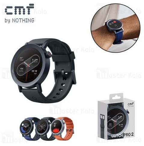 مَسترکالا | Masterkala | مرجع لوازم جانبی موبایل و کالای دیجیتال: CMF Watch Pro 2؛ پر از قابلیتهای کاربردی!❤️ پایش ۲۴ ساعته ضربان قلب و اکسیژن خون🏃♂️️ بیش از ۱۲۰ حالت ورزشی😴 پایش و تحل