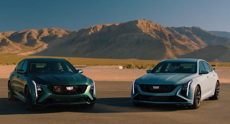 Обновленные Cadillac CT5-V и Cadillac CT5-V Blackwing: «механика» и 668-сил